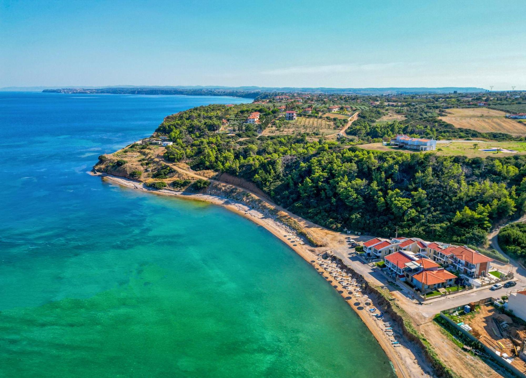 Elpiniki Luxury Apartments Неа-Потідея Екстер'єр фото